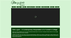 Desktop Screenshot of glanygors.co.uk